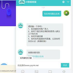 Ai智能客服系统源码\多国语言自动翻译在线客服源码\支持机器人